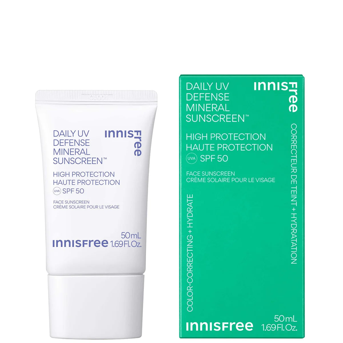 Innisfree 透明質酸水潤防曬霜 SPF50+ PA++++ 50ml