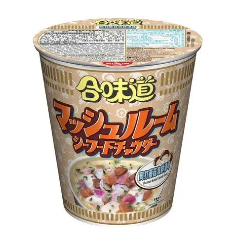 日清 合味道 周打蘑菇海鮮湯味 (杯麵) 75g