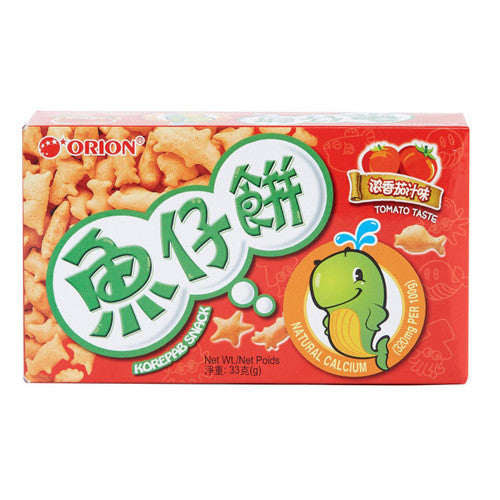 東洋牌蕃茄風味魚仔餅 33G