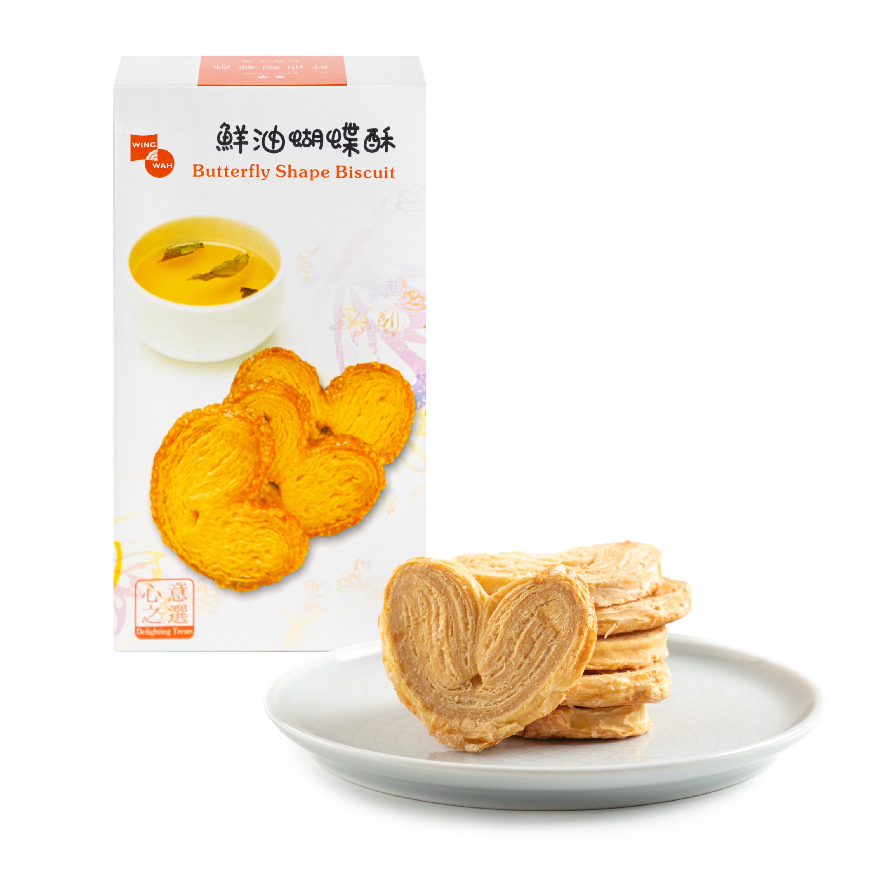 榮華鮮油蝴蝶酥80G